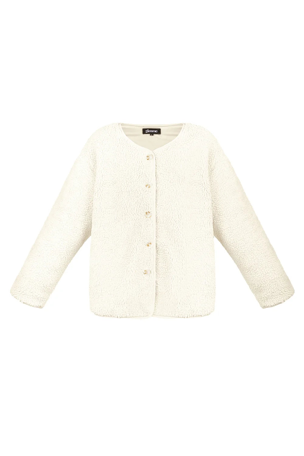 Teddy Vest | Wit
