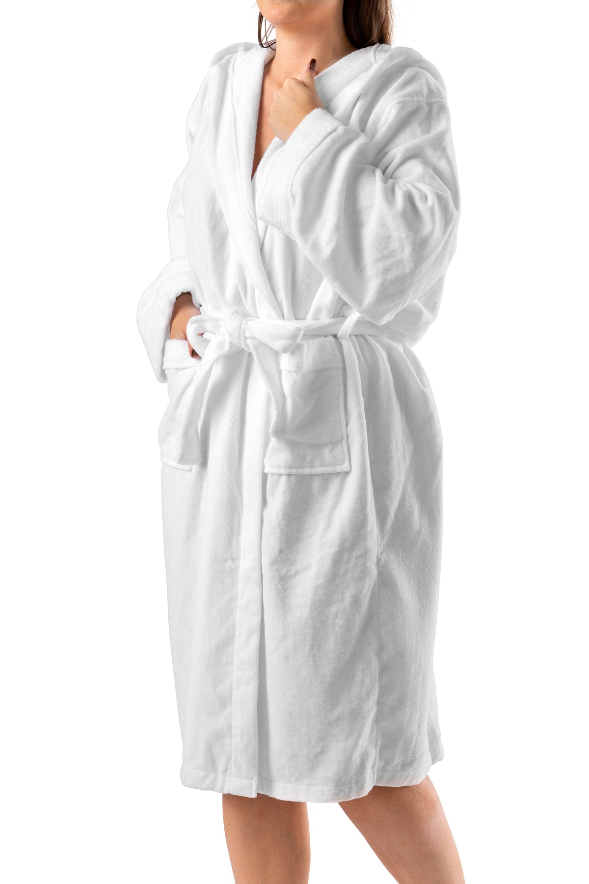 Bathrobe Camille | White