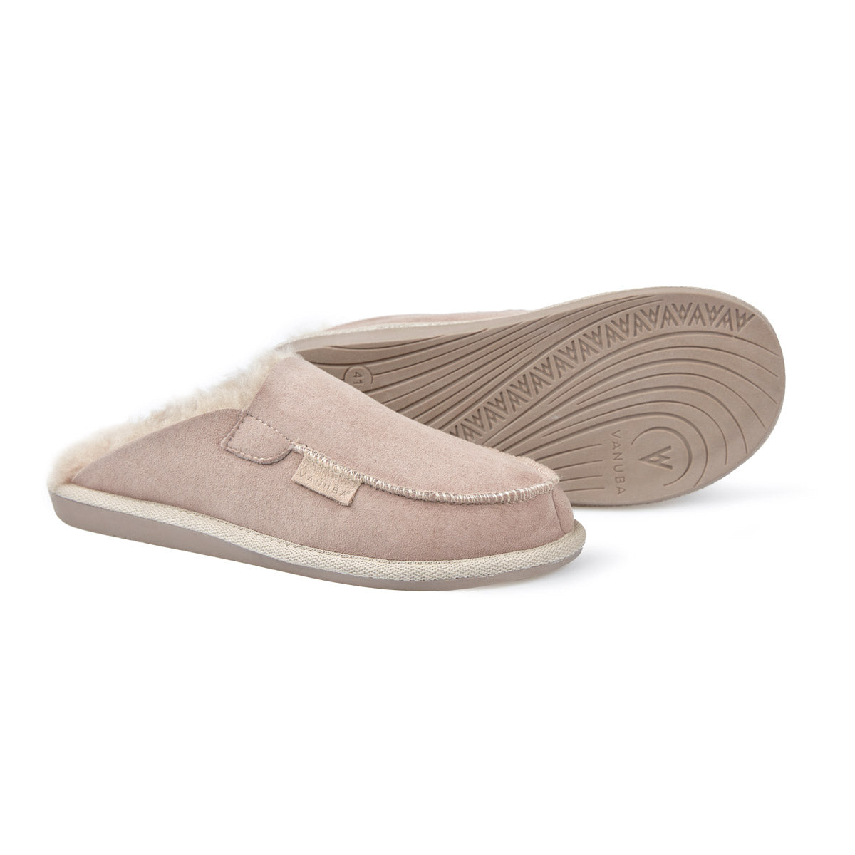 Schapenvacht Sloffen Dames Awassi – Beige – foto 6 | Six Senses