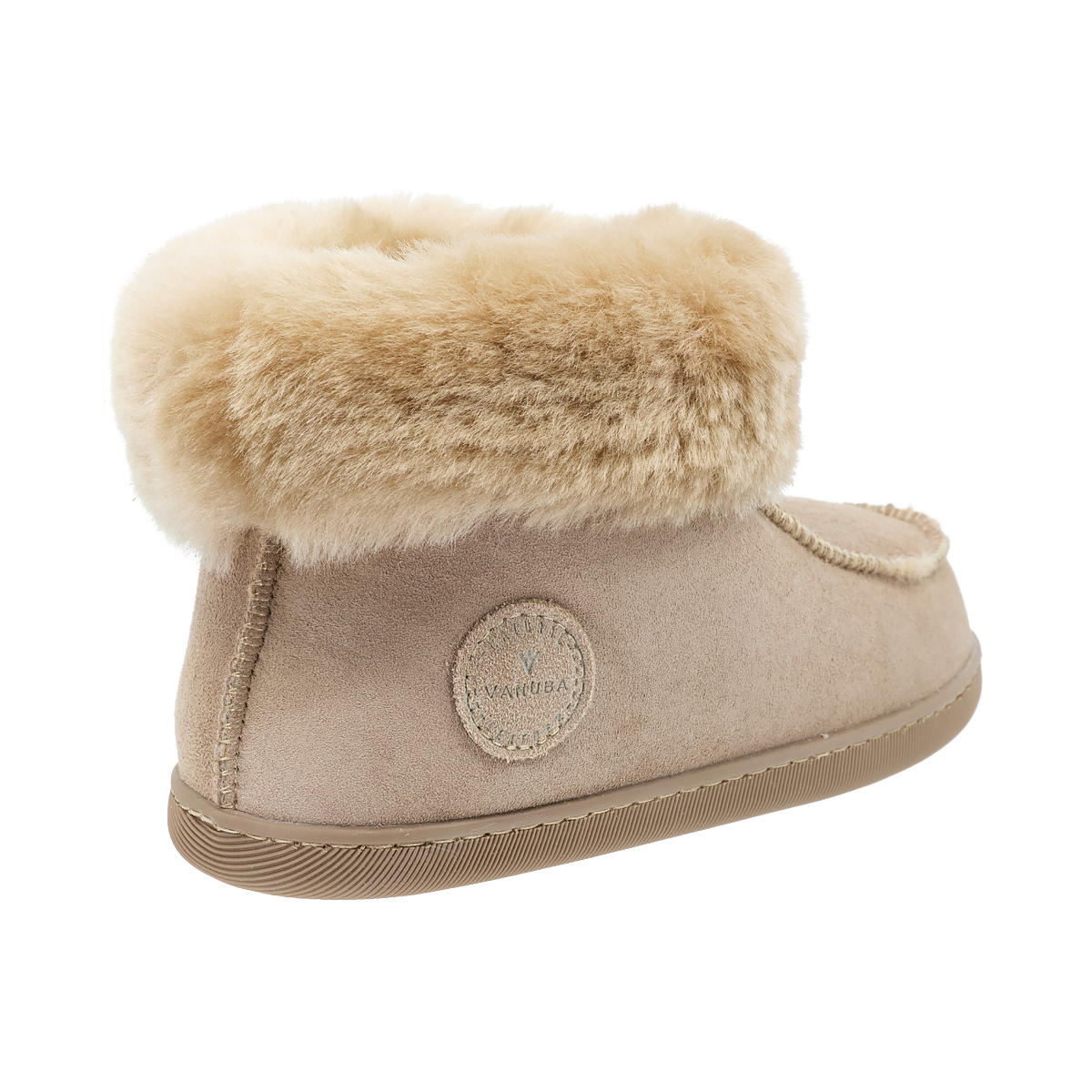 Women's sheepskin slippers | PEPPIN beige
