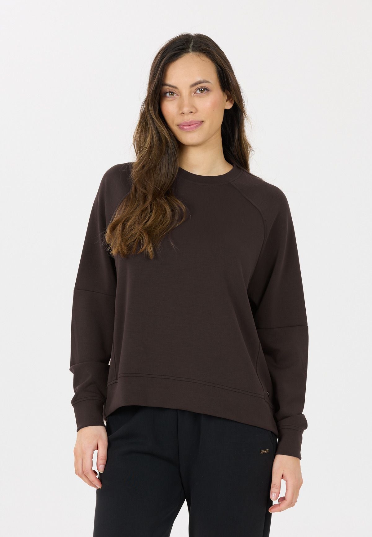 Jacey Crew Neck | Chocolate Torte
