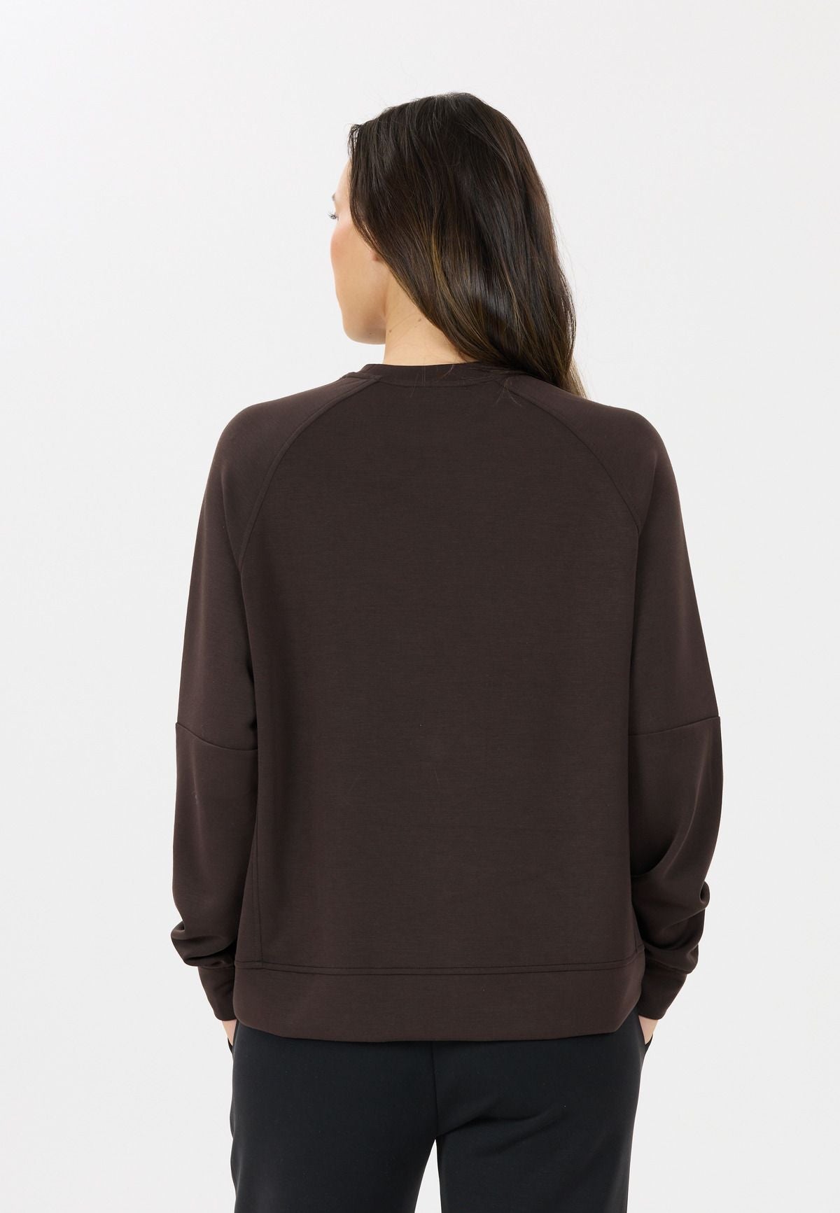 Crew Neck Sweater Jacey – Chocolate Torte – foto 3 | Six Senses