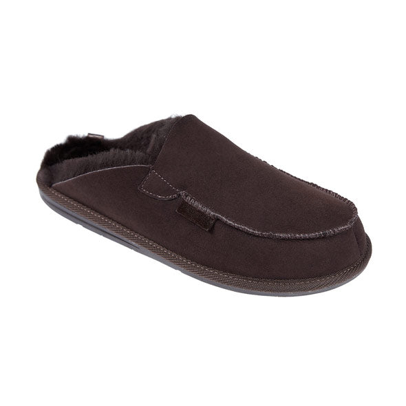 Schapenvacht Sloffen Dames Awassi – Chocolate – foto 2 | Six Senses