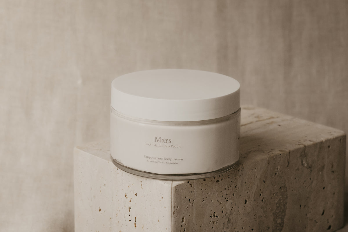 Body Cream Mars – Lavendel & Vanille | Six Senses