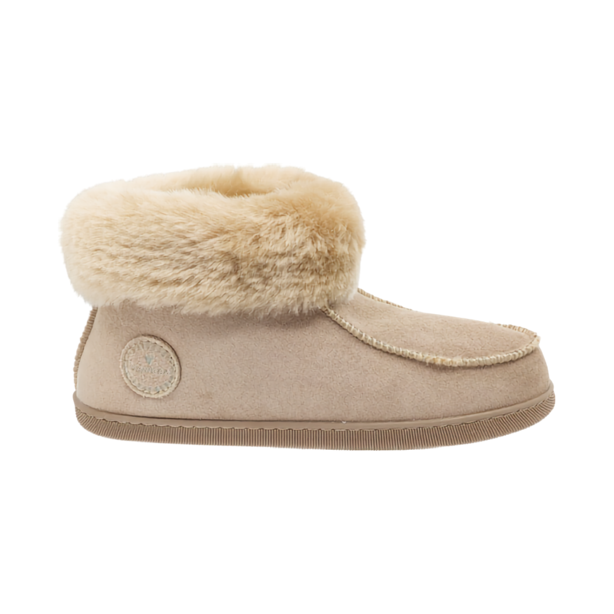 Women's sheepskin slippers | PEPPIN beige