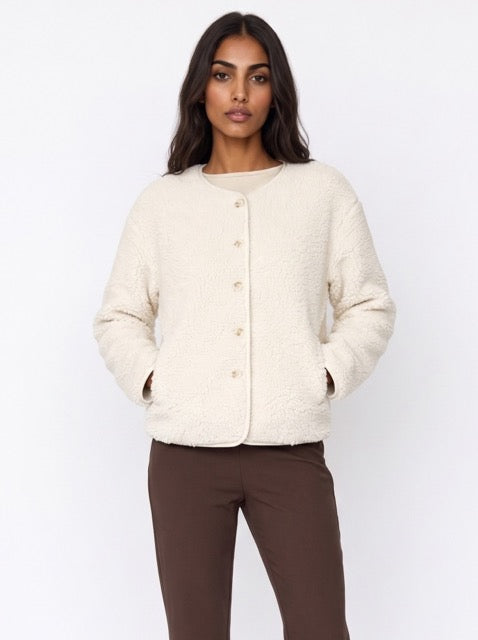 Teddy Vest | Wit