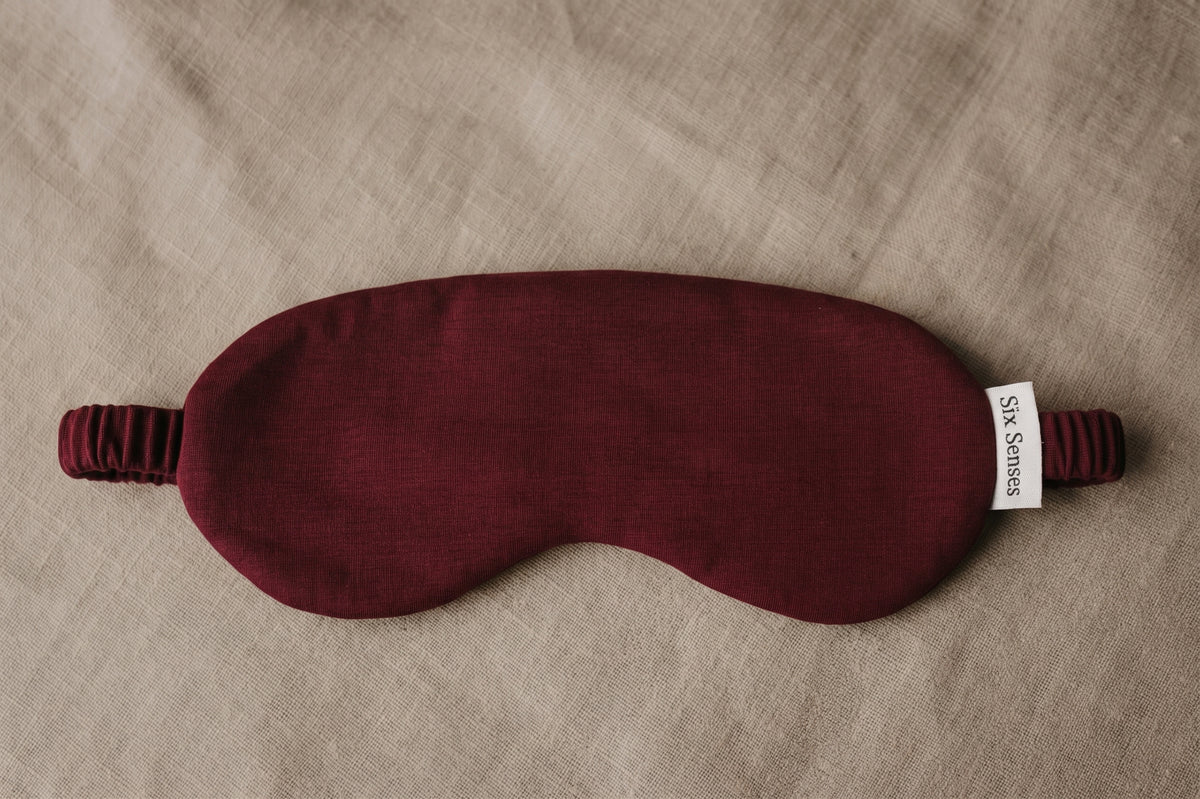 Oogmasker | Burgundy