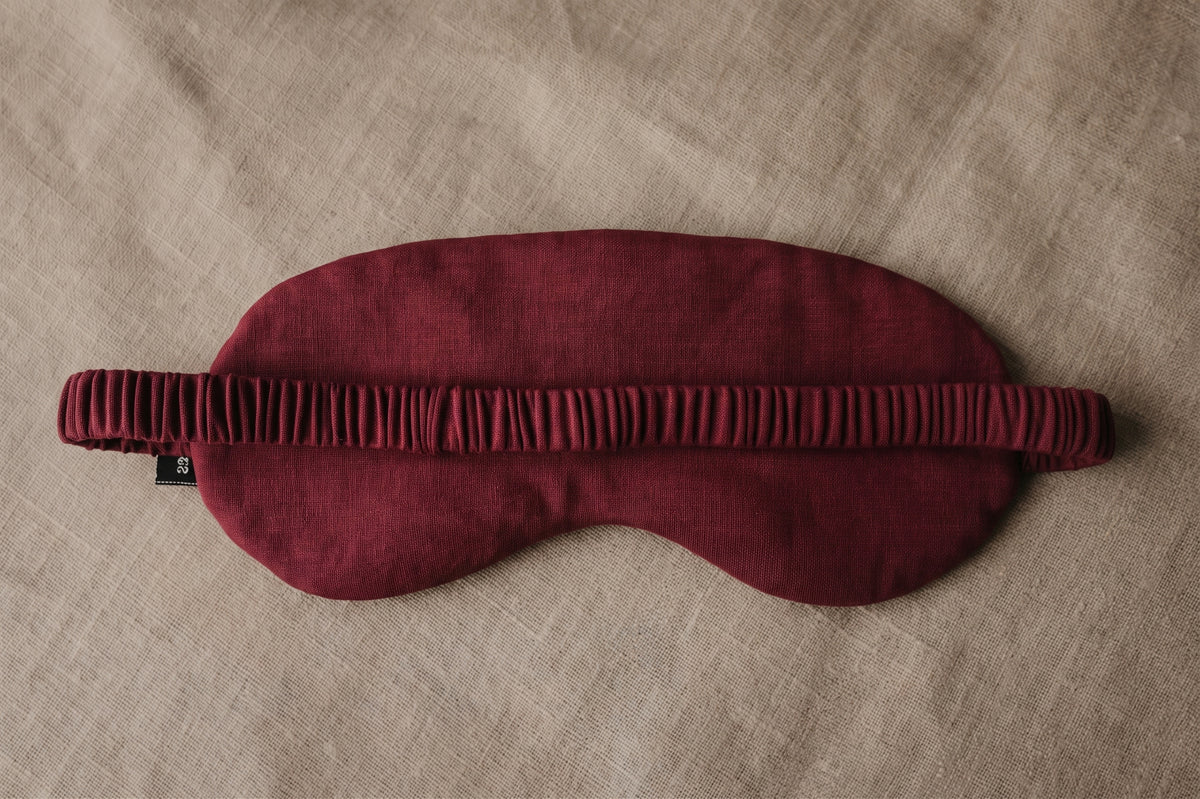 Oogmasker | Burgundy